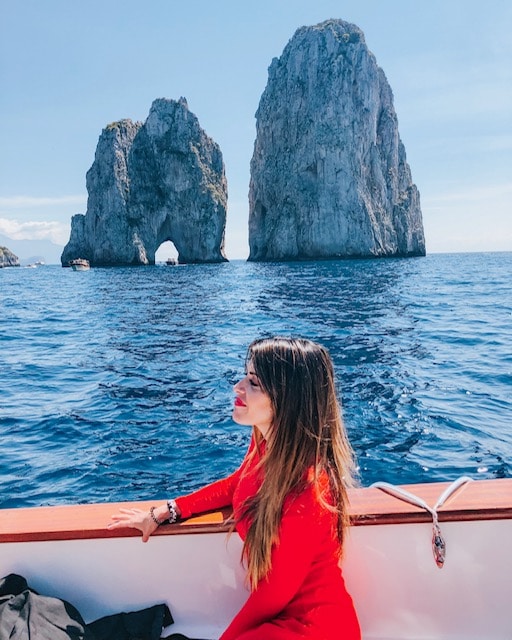 Viajar sola a la Costa Amalfitana - Capri